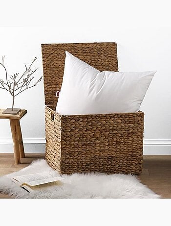 Lot de 2 oreillers dodo - belle nuit - 60 x 60 cm - blanc