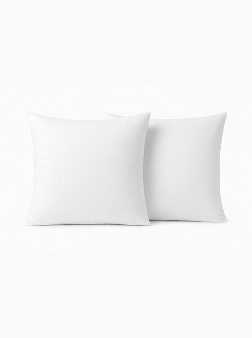 Lot de 2 oreillers fermes Microfibre - 60 x 60 - Kiabi Lot de 2 oreillers fermes Microfibre - 60 x 60 - Kiabi