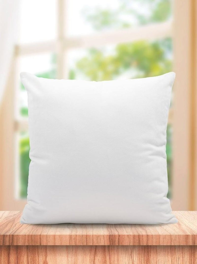 Lot de 2 oreillers microfibre 60x60 cm Blanc - Kiabi