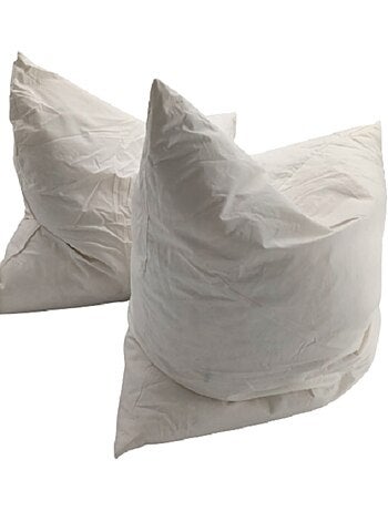 Lot De 2 Oreillers moelleux Plumettes Percale De Coton