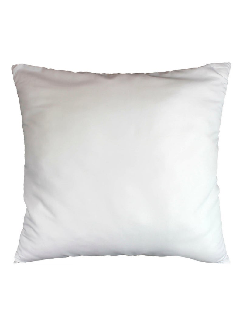 Lot de 2 Oreillers, Uni Confort, 60 X 60cm Garnissage Polyester Blanc - Kiabi