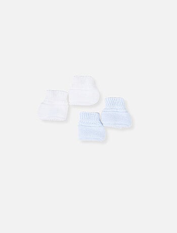 Lot de 2 paires de bottons pour bébé