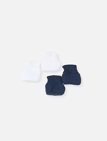 Lot de 2 paires de bottons pour bébé