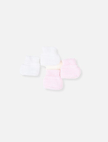 Lot de 2 paires de bottons pour bébé