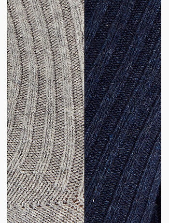Lot de 2 paires de chaussettes *à base de viscose Lenzing(TM) EcoVero(TM) et Thermolactyl - Damart