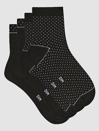 Lot de 2 paires de chaussettes à pois Good Fancy