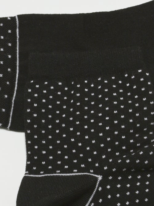 Lot de 2 paires de chaussettes à pois Good Fancy - Kiabi