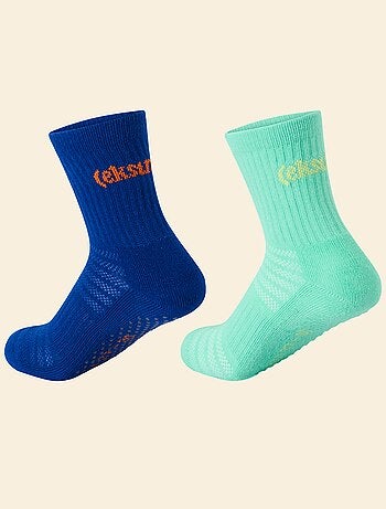 Lot de 2 paires de chaussettes anti-dérapantes - (ekstract)