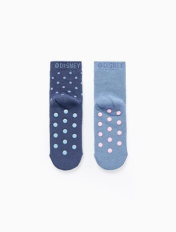 Lot de 2 Paires de Chaussettes Antidérapante Stitch
