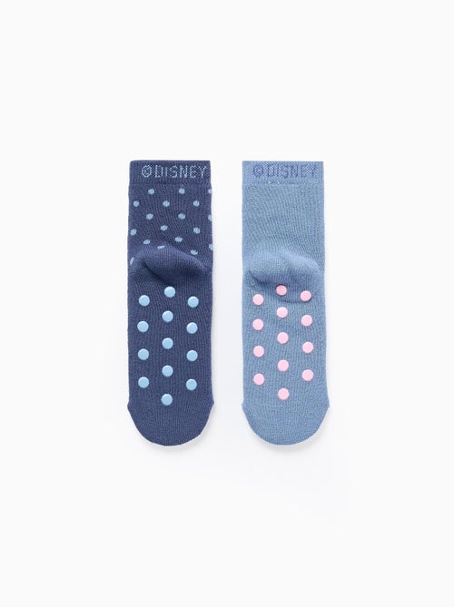 Lot de 2 Paires de Chaussettes Antidérapante Stitch - Kiabi