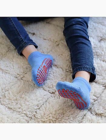 Lot de 2 paires de chaussettes antidérapantes - Enfant - Monsieur Bébé