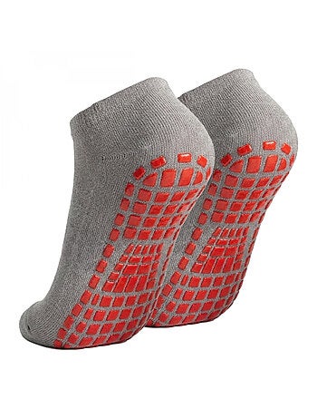 Lot de 2 paires de chaussettes antidérapantes - Enfant - Monsieur Bébé