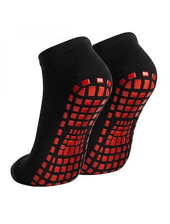 Lot de 2 paires de chaussettes antidérapantes - Enfant - Monsieur Bébé