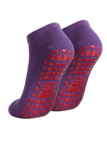 Lot de 2 paires de chaussettes antidérapantes - Enfant - Monsieur Bébé