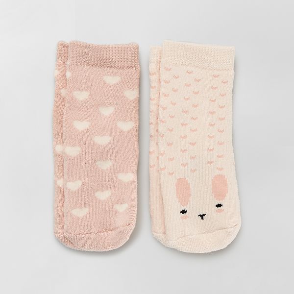 Lot De 2 Paires De Chaussettes Antiderapantes Bebe Garcon Gris Kiabi 4 00