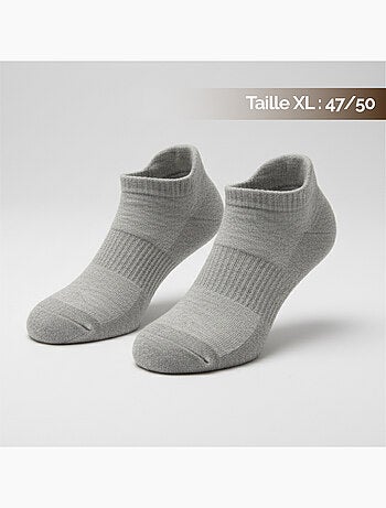 Lot de 2 paires de chaussettes antidérapantes, maison, sport, yoga, pilates - Vivezen