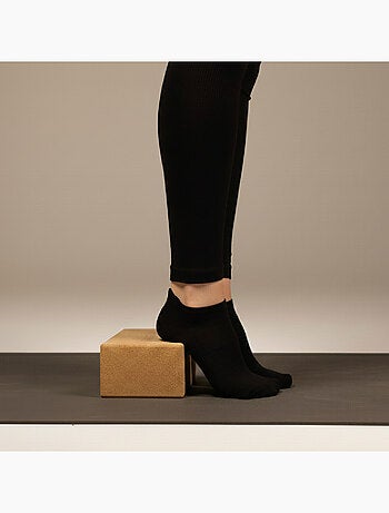 Lot de 2 paires de chaussettes antidérapantes, maison, sport, yoga, pilates - Vivezen