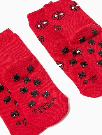 Lot de 2 paires de chaussettes antidérapantes « Spider-Man » ©Disney MO Fashion