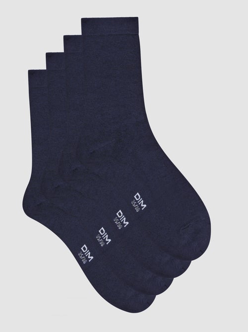 Lot de 2 paires de chaussettes Bambou - Kiabi
