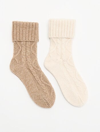 Lot de 2 paires de chaussettes