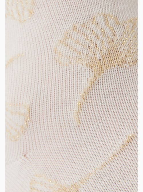 Lot de 2 paires de chaussettes brodées fil brillant - Damart - Kiabi Lot de 2 paires de chaussettes brodées fil brillant - Damart - Kiabi