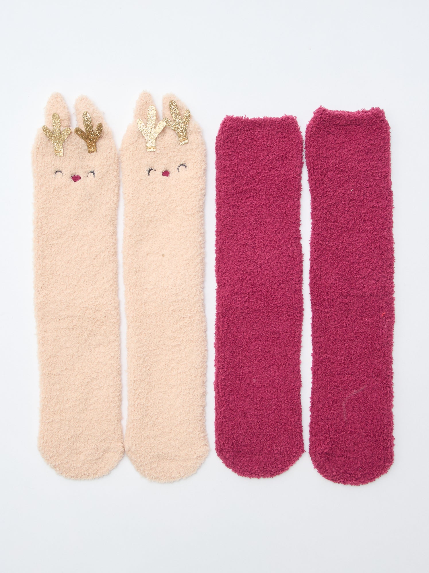 Lot Chaussettes Chaudes Noël Femme Homme - Coton, Polyester, Élasthanne | Taille 35-43 | Modèles Décontractés | Cadeau Festif - 11