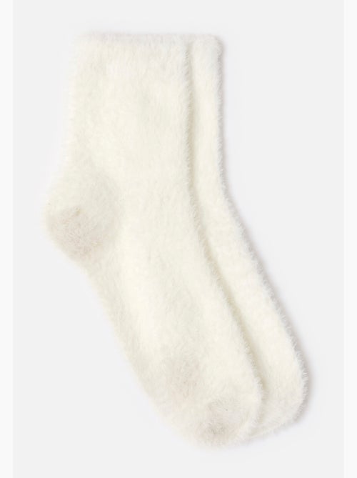 Lot de 2 paires de chaussettes de lit Thermolactyl - Damart - Kiabi