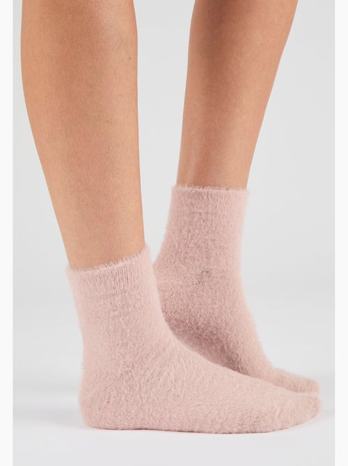 Lot de 2 paires de chaussettes de lit Thermolactyl - Damart - Kiabi