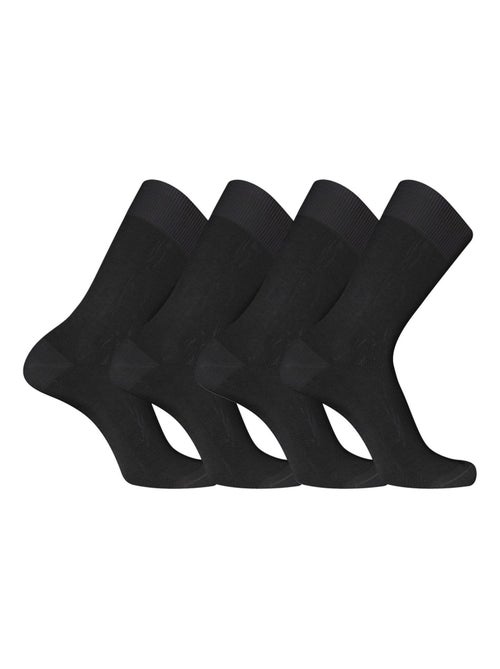 Lot de 2 Paires de chaussettes de ville en Fil d'Ecosse mod?le 0110 Pierre Cardin - Kiabi