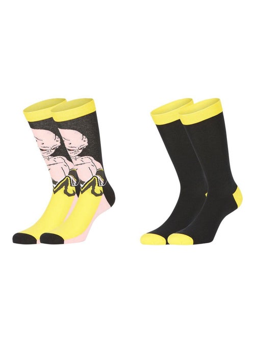 Lot de 2 paires de chaussettes Dragon Ball Z Homme Freegun - Kiabi