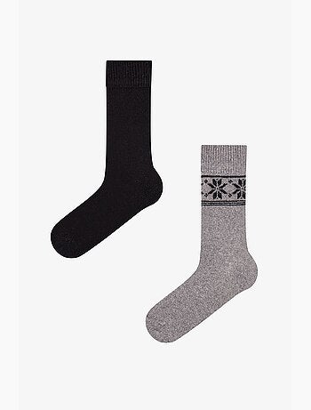 Lot de 2 paires de chaussettes duman dual edge penti