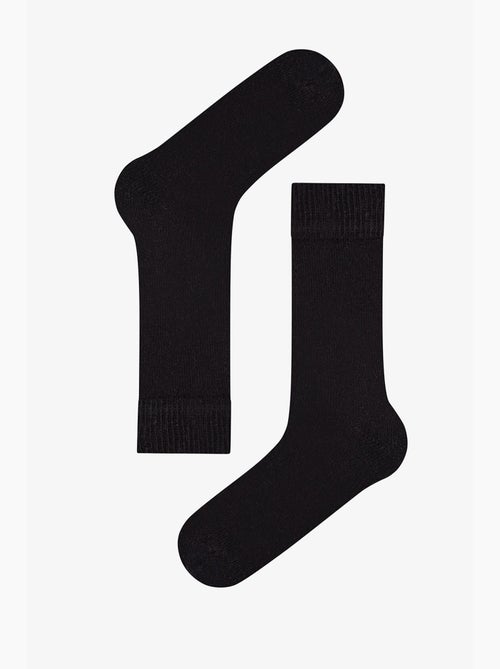 Lot de 2 paires de chaussettes duman dual edge penti - Kiabi Lot de 2 paires de chaussettes duman dual edge penti - Kiabi