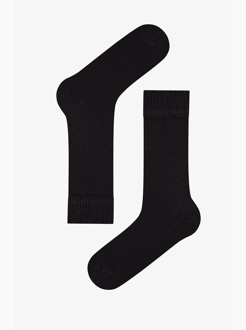 Lot de 2 paires de chaussettes duman dual edge penti Noir - Kiabi