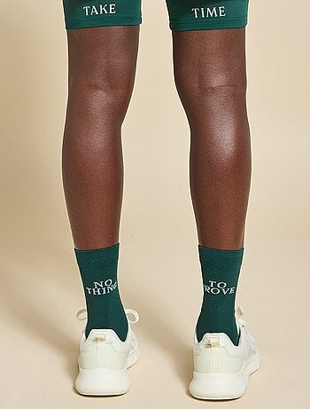 Lot de 2 paires de chaussettes (ekstract) compressives animées