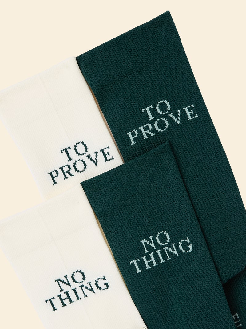 Lot de 2 paires de chaussettes (ekstract) compressives animées Vert - Kiabi