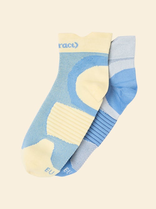 Lot de 2 paires de chaussettes (ekstract) compressives - Kiabi