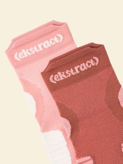 Lot de 2 paires de chaussettes (ekstract) compressives - Kiabi