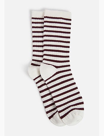 Lot de 2 paires de chaussettes fantaisie - Damart
