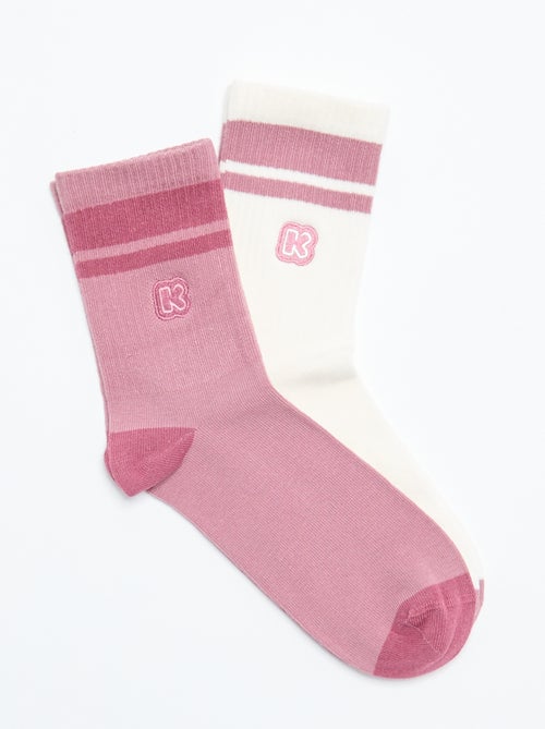 Lot de 2 paires de chaussettes femme - Kiabi - Kiabi Lot de 2 paires de chaussettes femme - Kiabi - Kiabi