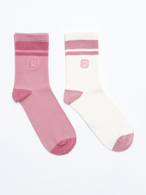 Lot de 2 paires de chaussettes femme - Kiabi - Kiabi Lot de 2 paires de chaussettes femme - Kiabi - Kiabi
