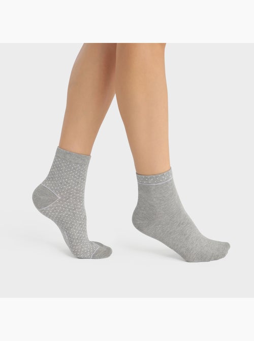 Lot de 2 paires de chaussettes Good Fancy - Kiabi Lot de 2 paires de chaussettes Good Fancy - Kiabi