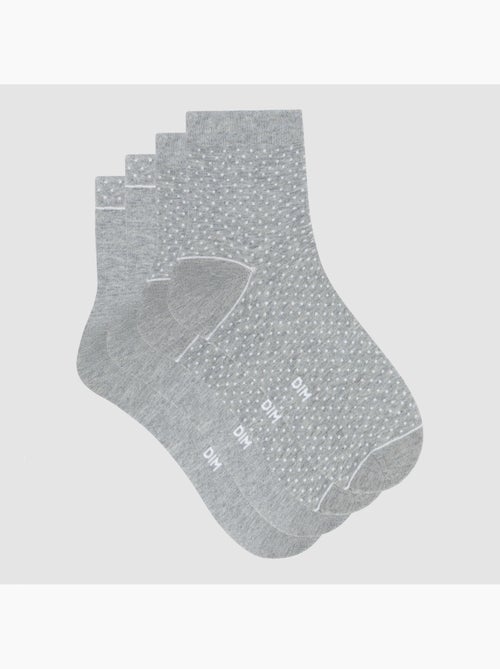 Lot de 2 paires de chaussettes Good Fancy - Kiabi Lot de 2 paires de chaussettes Good Fancy - Kiabi