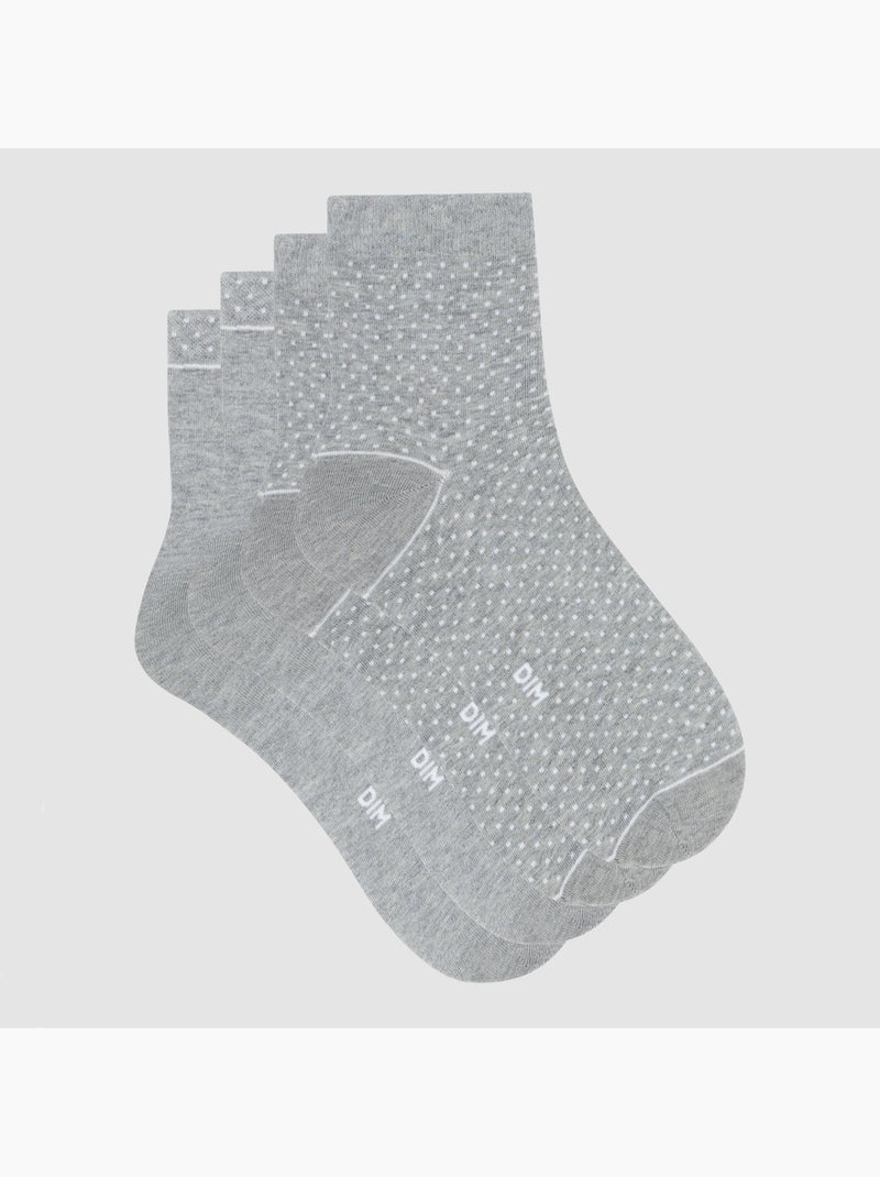 Lot de 2 paires de chaussettes Good Fancy Blanc - Kiabi