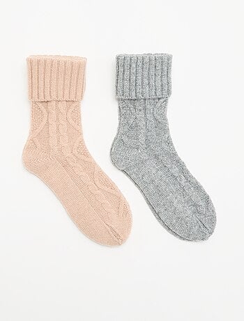 Lot de 2 paires de chaussettes