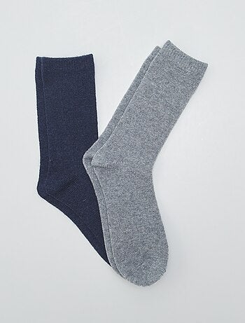 Soldes Chaussettes pour homme dès 4€ - gris - Kiabi