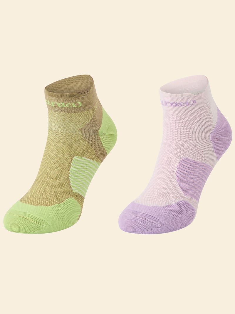 Lot de 2 paires de chaussettes hautes - (ekstract) Bleu - Kiabi