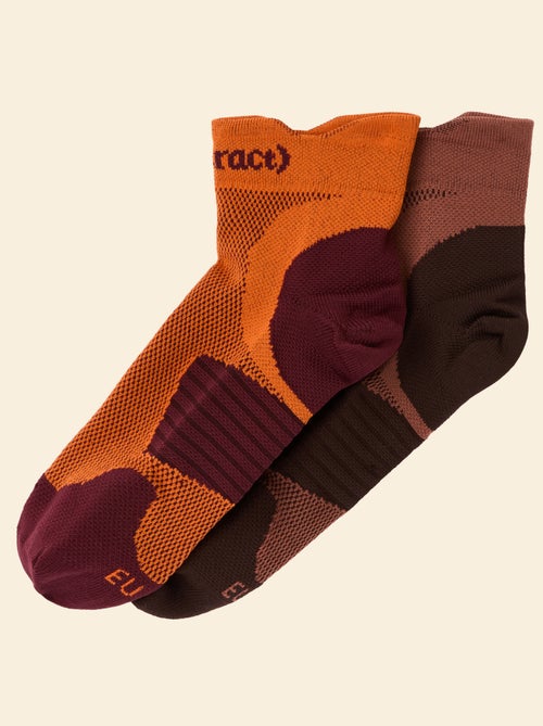 Lot de 2 paires de chaussettes hautes - (ekstract) - Kiabi Lot de 2 paires de chaussettes hautes - (ekstract) - Kiabi