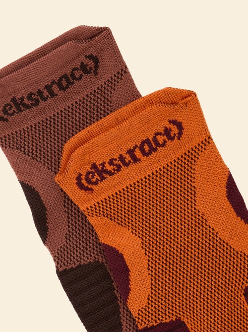 Lot de 2 paires de chaussettes hautes - (ekstract) - Kiabi Lot de 2 paires de chaussettes hautes - (ekstract) - Kiabi