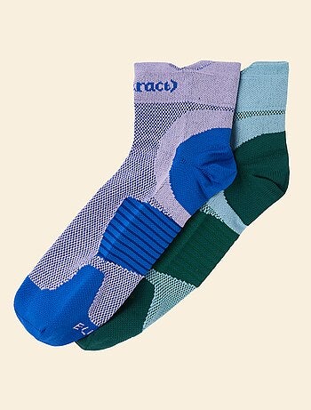 Ekstract - Lot de 2 paires de chaussettes hautes