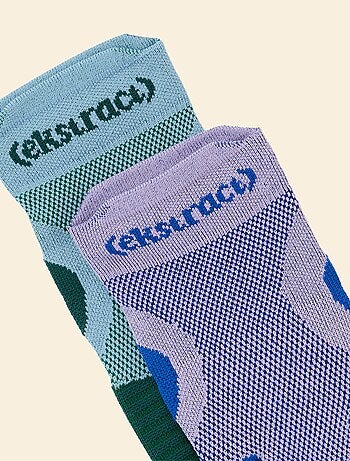 Ekstract - Lot de 2 paires de chaussettes hautes